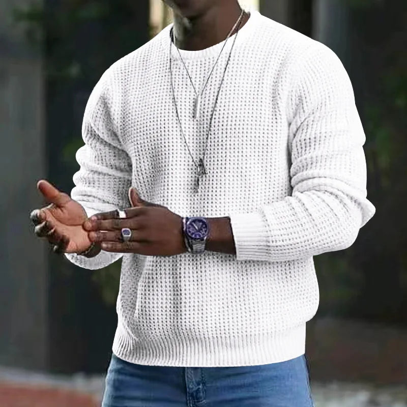 Men's Waffle Pullover