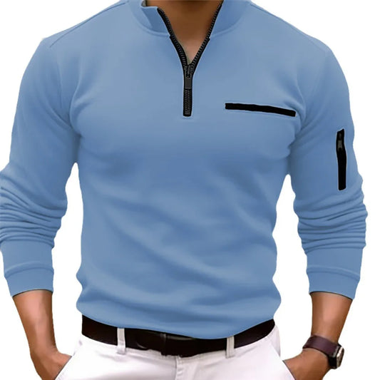 Men's Athletic Quarter-zip Pullover