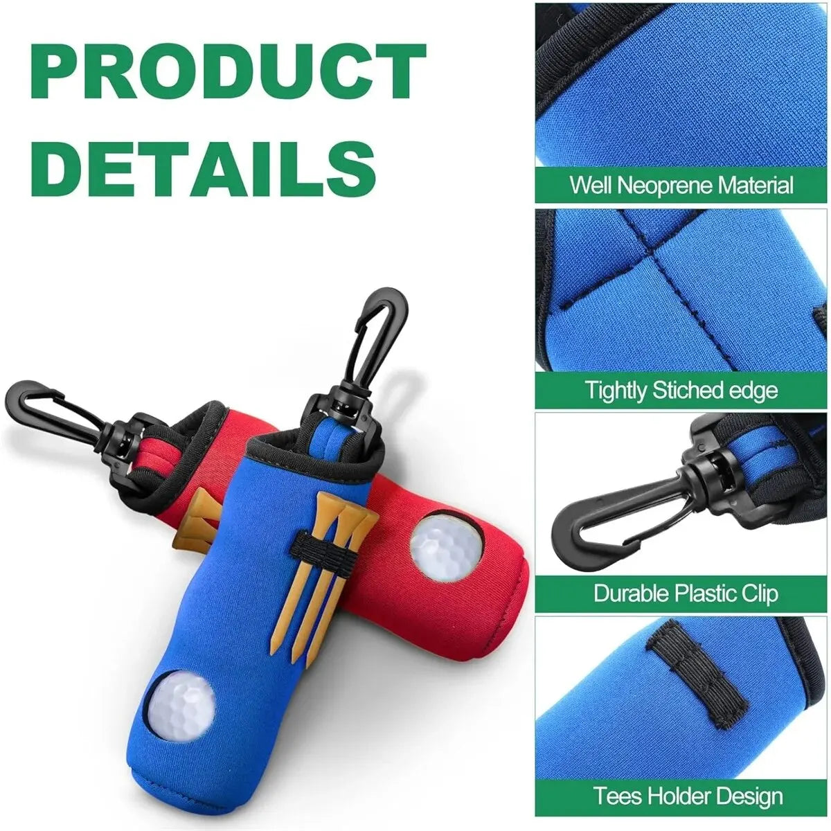 Bogeyless Ball and Tee Bag