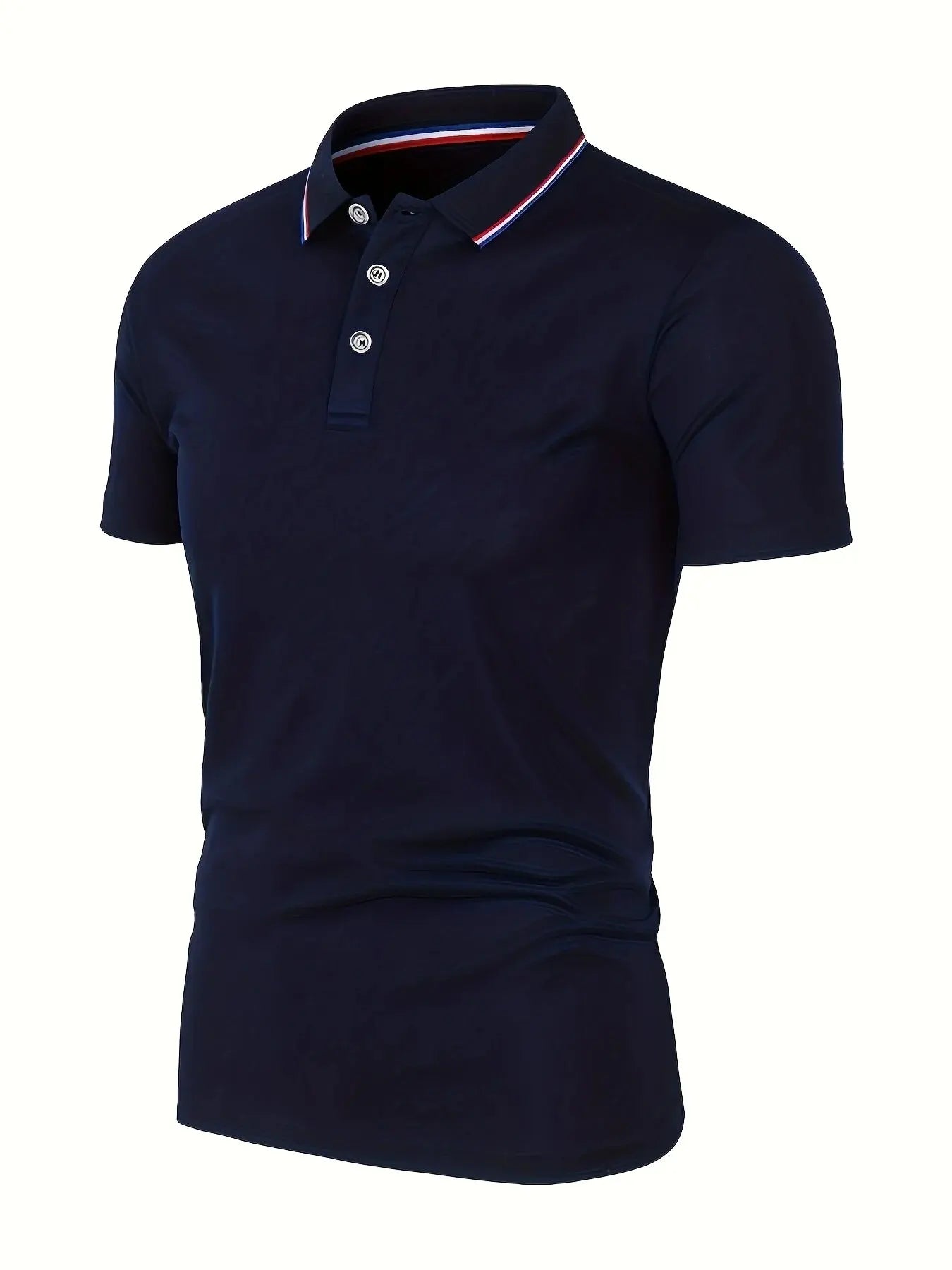 Collar Designed Plain Polo