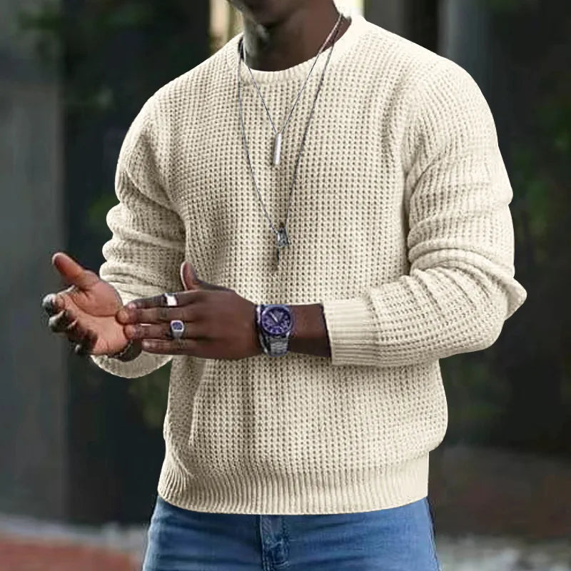 Men's Waffle Pullover