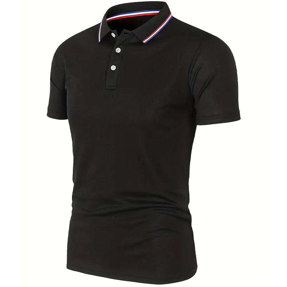 Collar Designed Plain Polo