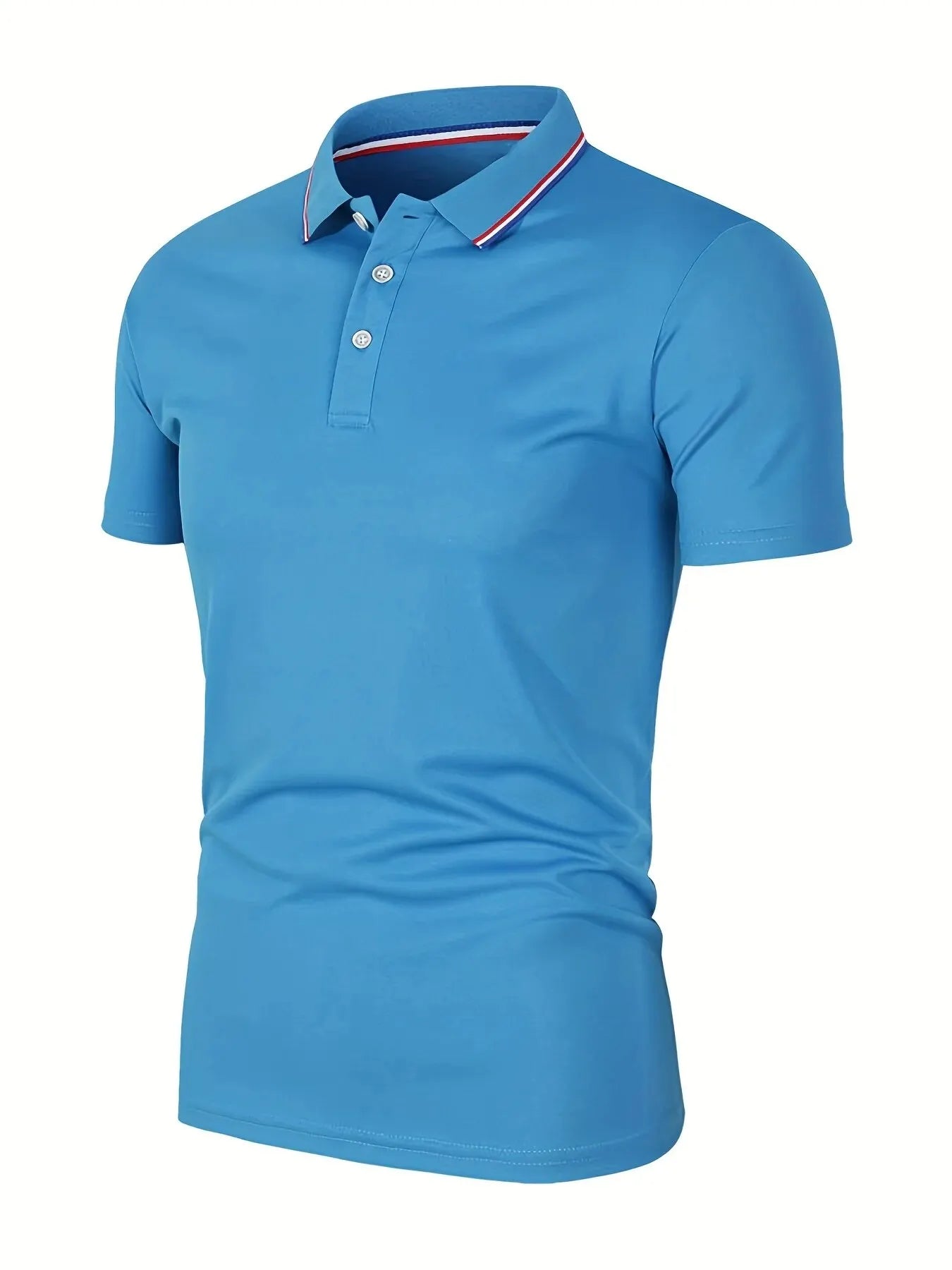 Collar Designed Plain Polo