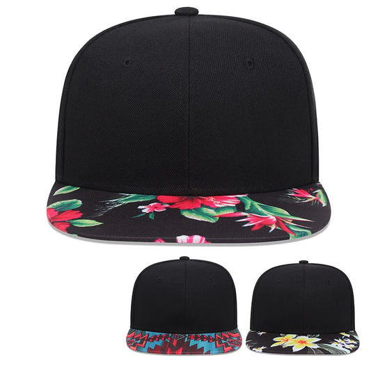 Floral Patterned Golf Hats