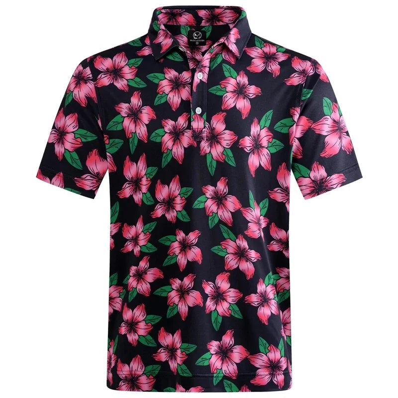 Hawaiian Patterned Polos