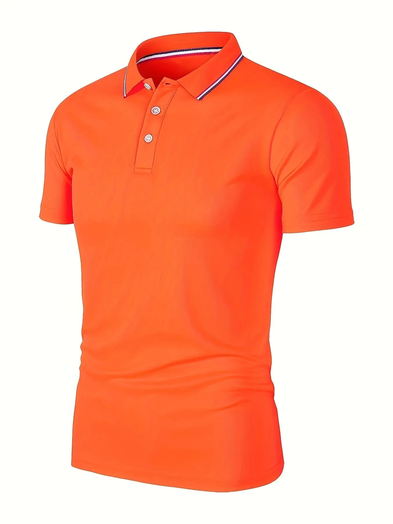 Collar Designed Plain Polo