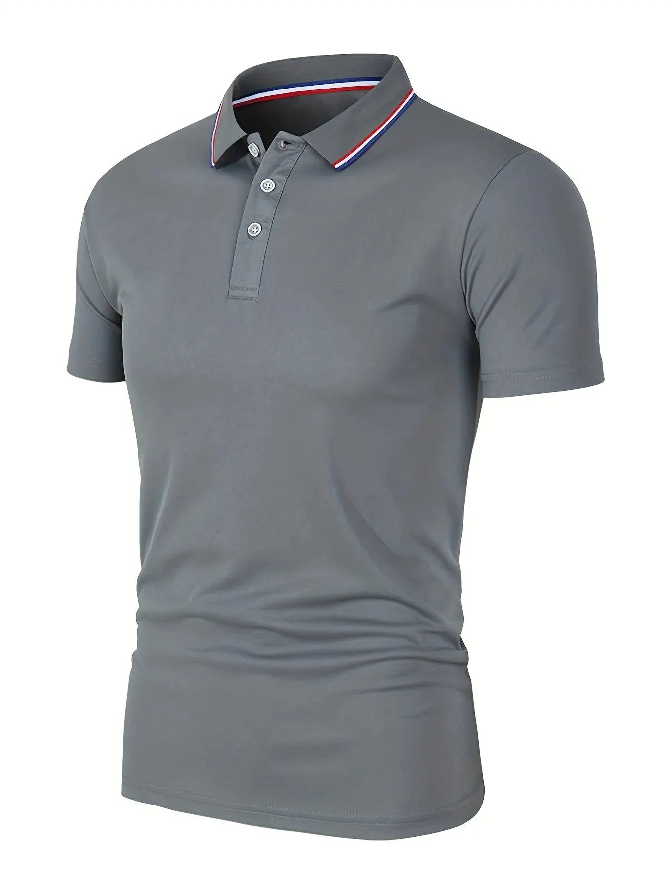 Collar Designed Plain Polo
