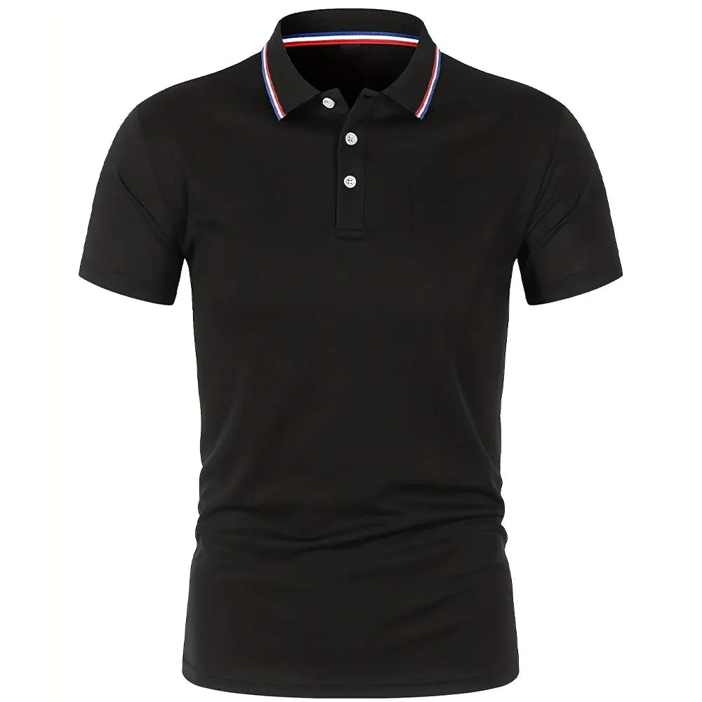 Collar Designed Plain Polo