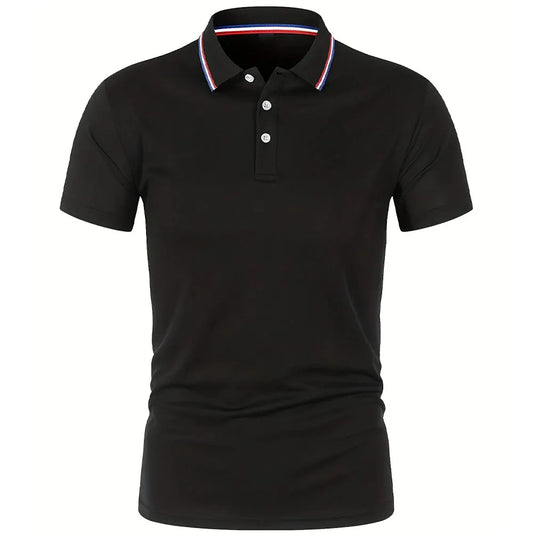 Collar Designed Plain Polo