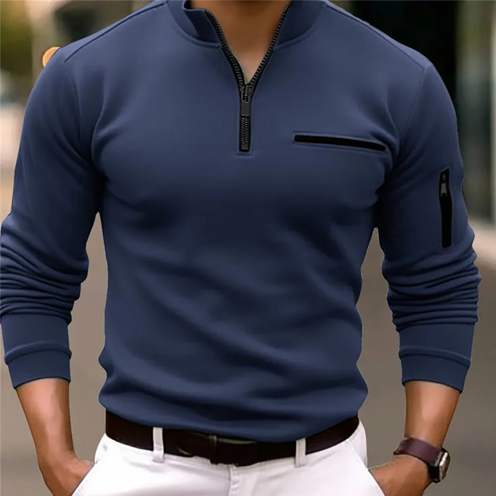 Men's Athletic Quarter-zip Pullover